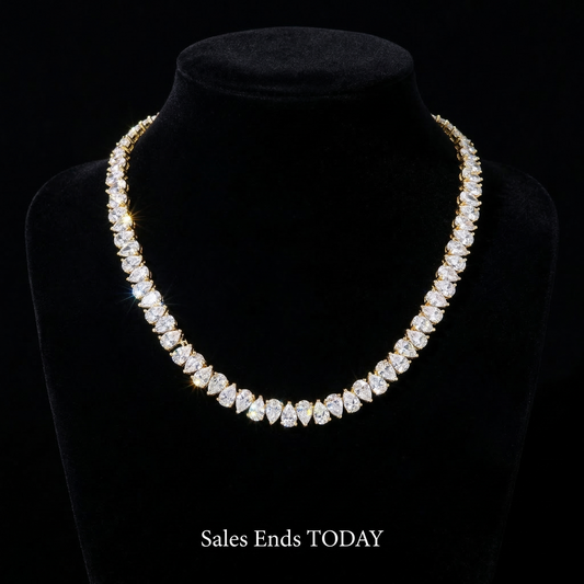 Lumera® 14K Gold-Plated Tennis Necklace