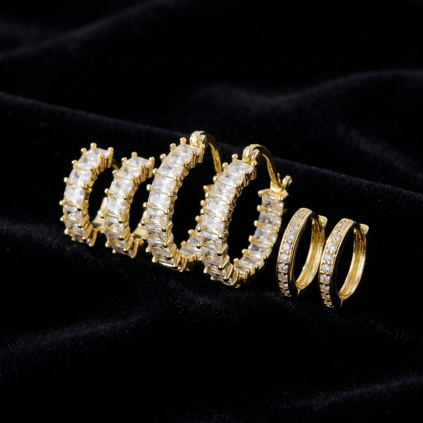 Lumera® Pack 14K Gold-Plated Earrings