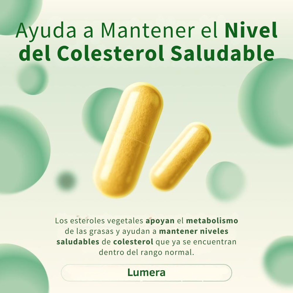 Lumera® Control Natural del Colesterol.