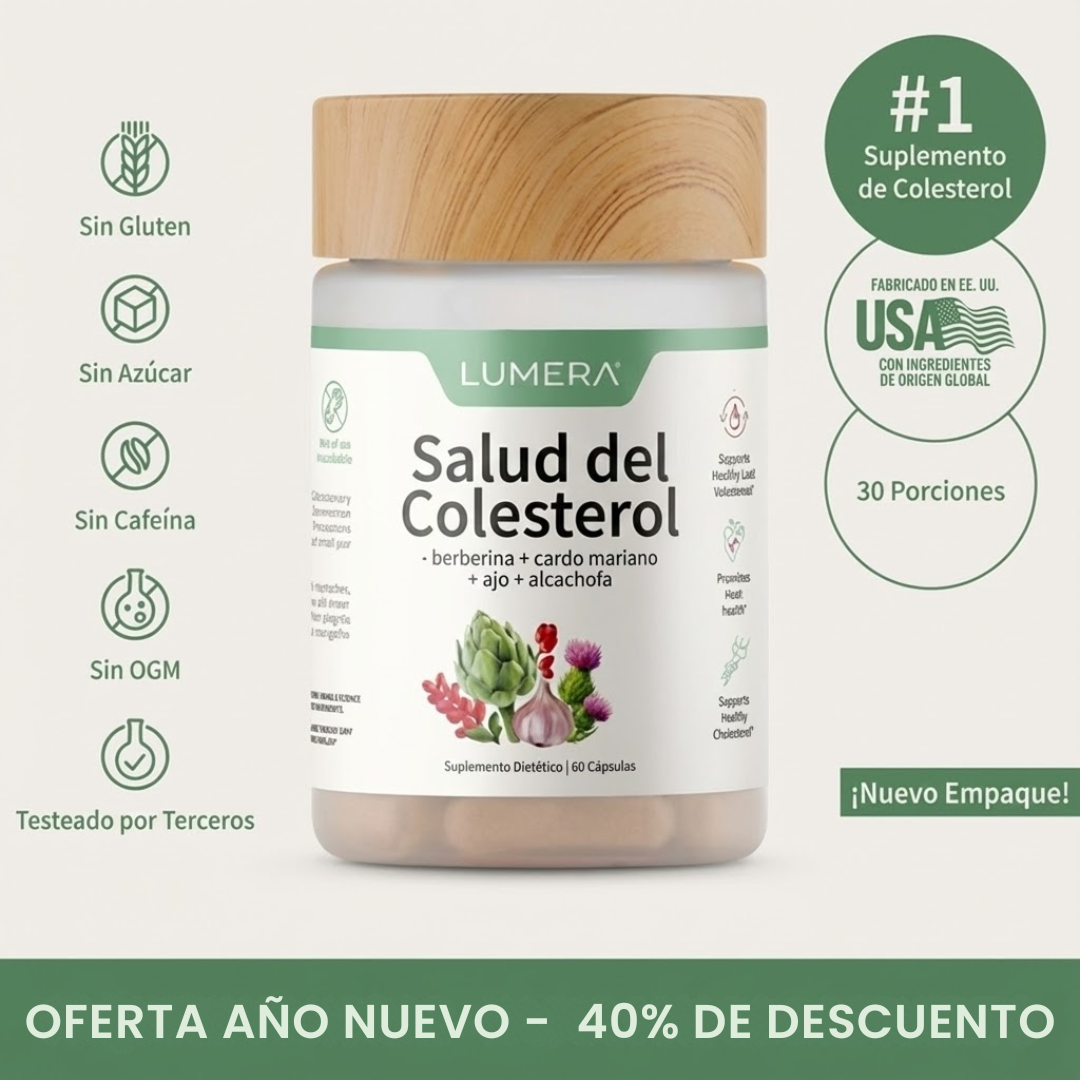 Lumera® Control Natural del Colesterol.